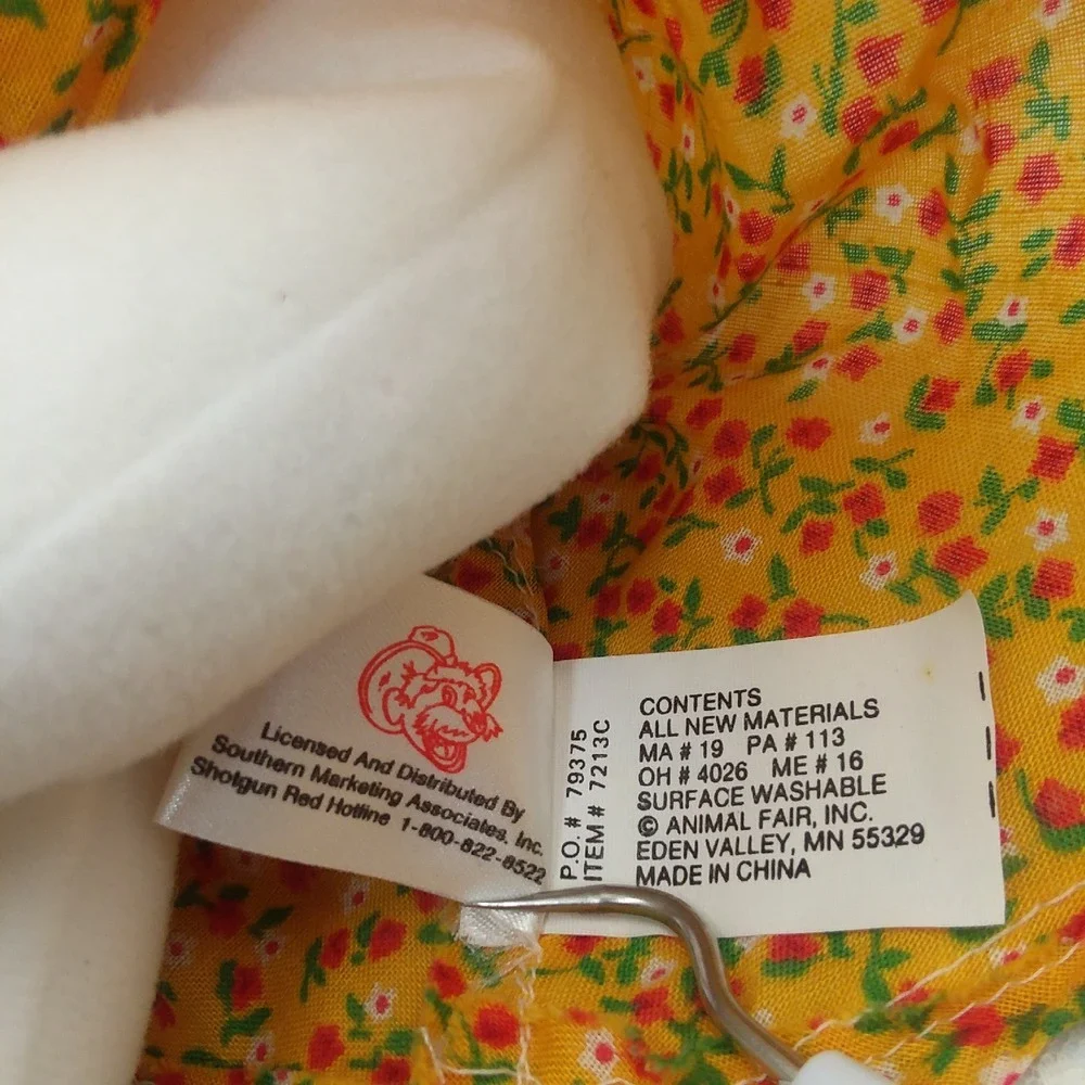 Miss Daisy Soft Plush Doll Hee Haw Cowboy Hat‎ Vintage Shotgun Red Toy Doll 12'